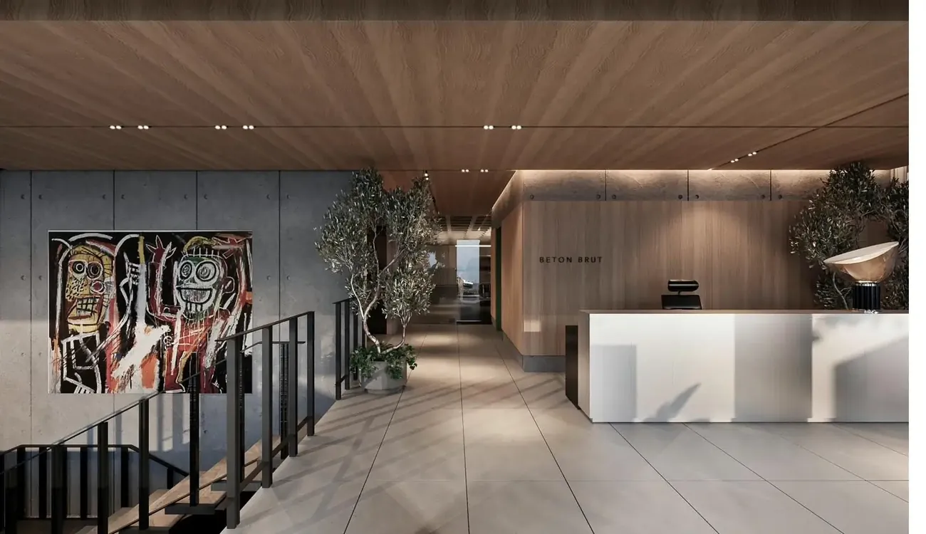 Béton Brut — lobby